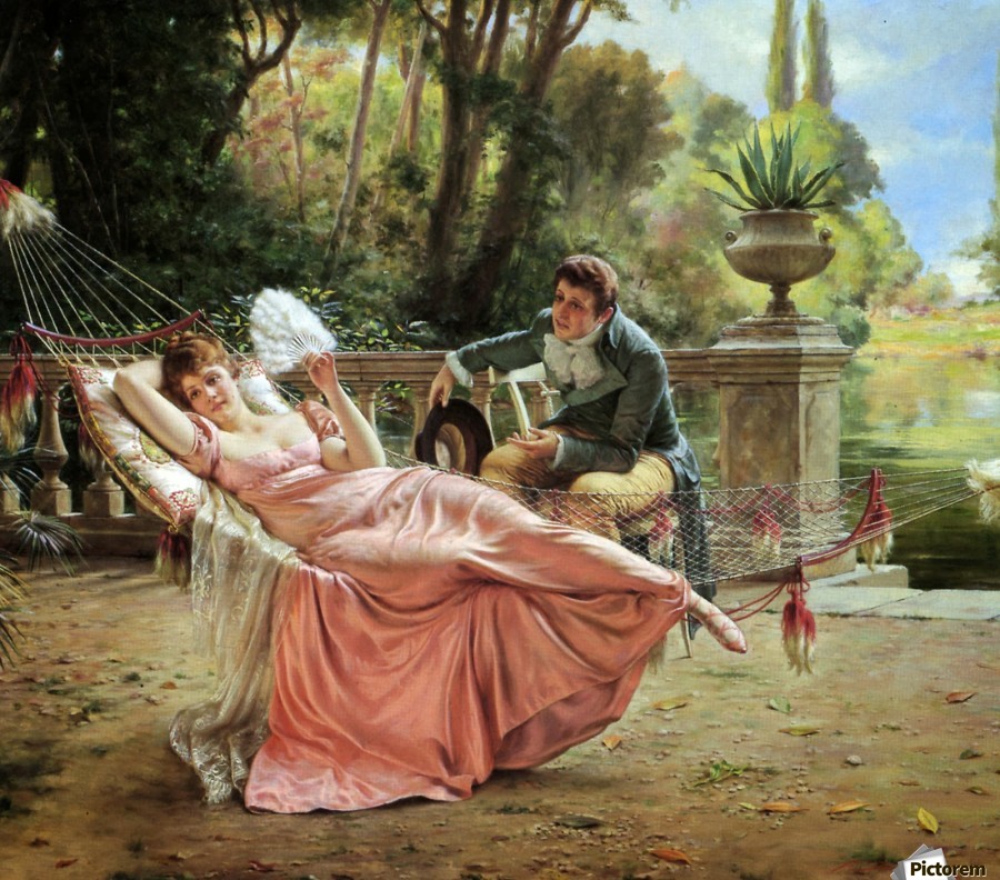 Afternoon resting time by Frederic Soulacroix Wall Art
